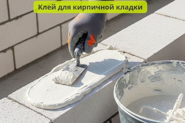 Клей для кирпичной кладки фото